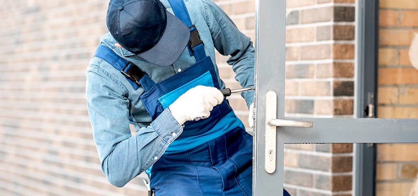 Pivot Storefront Door Locks Installation in Pismo Beach, California